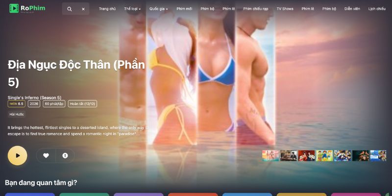 RoPhim - Web xem phim miễn phí chất lượng